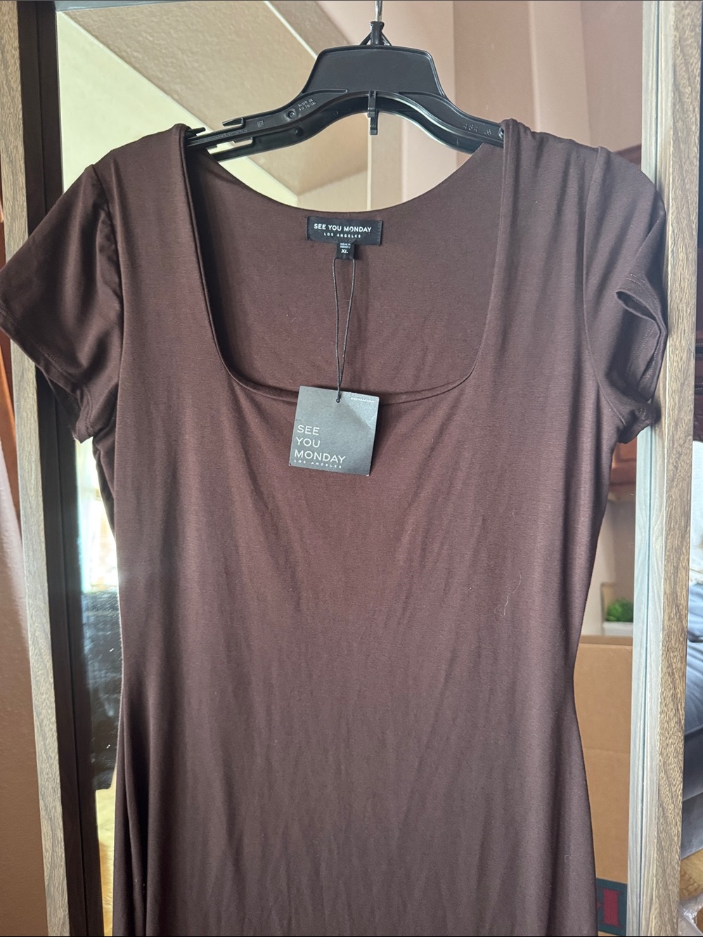 NWT See you Monday bodycon   Maxi Dress - Picture 4 of 8